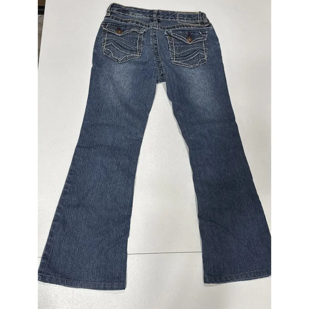 Lot of 3 Jean Jacket, Dress & Denim Pant Girls 10 Casual Fall Outdoor Cowgirl